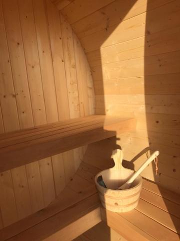 The Frisian Beach House Met Scandinavische Barrel Sauna Villa Tzummarum Exterior photo
